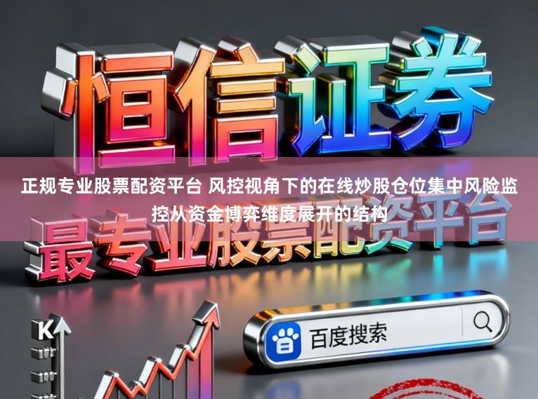 正规专业股票配资平台 风控视角下的在线炒股仓位集中风险监控从资金博弈维度展开的结构