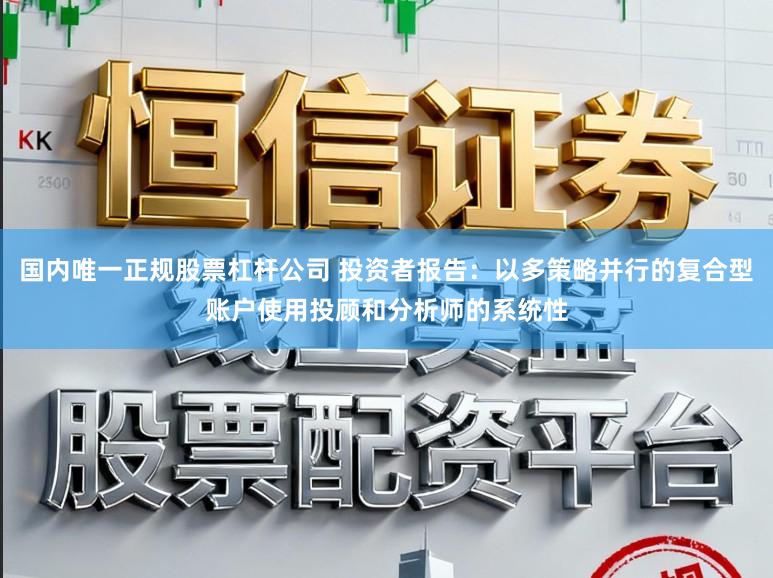 国内唯一正规股票杠杆公司 投资者报告：以多策略并行的复合型账户使用投顾和分析师的系统性