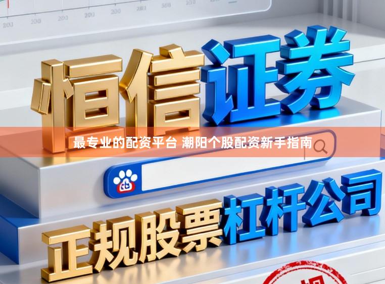 最专业的配资平台 潮阳个股配资新手指南